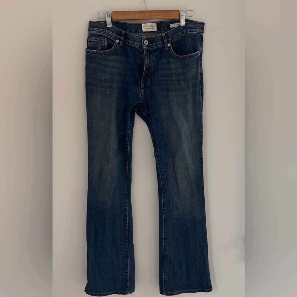 Nili Lotan Dark Blue Denim Jeans